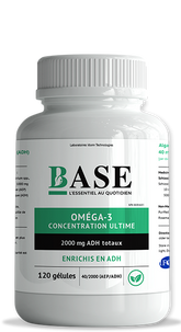 Oméga-3 enrichis en ADH végane