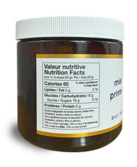 Miel brut du québec - Récolte de printemps