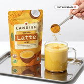 Latte doré aux Curcuma et Gingembre