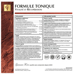Formule Tonique