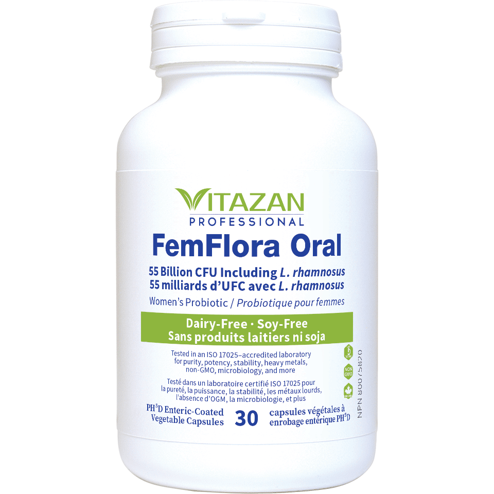 FemFlora Oral Now dairy-free and soy-free!