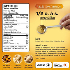 Latte doré aux Curcuma et Gingembre