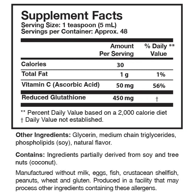 Tri-Fortify ® Glutathione Liposomale