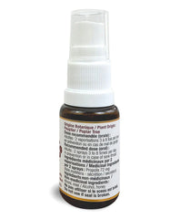 Vaporisateur gorge propolis brune de peuplier