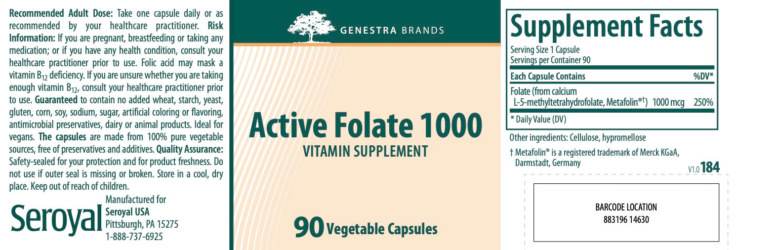 Active Folate 1000