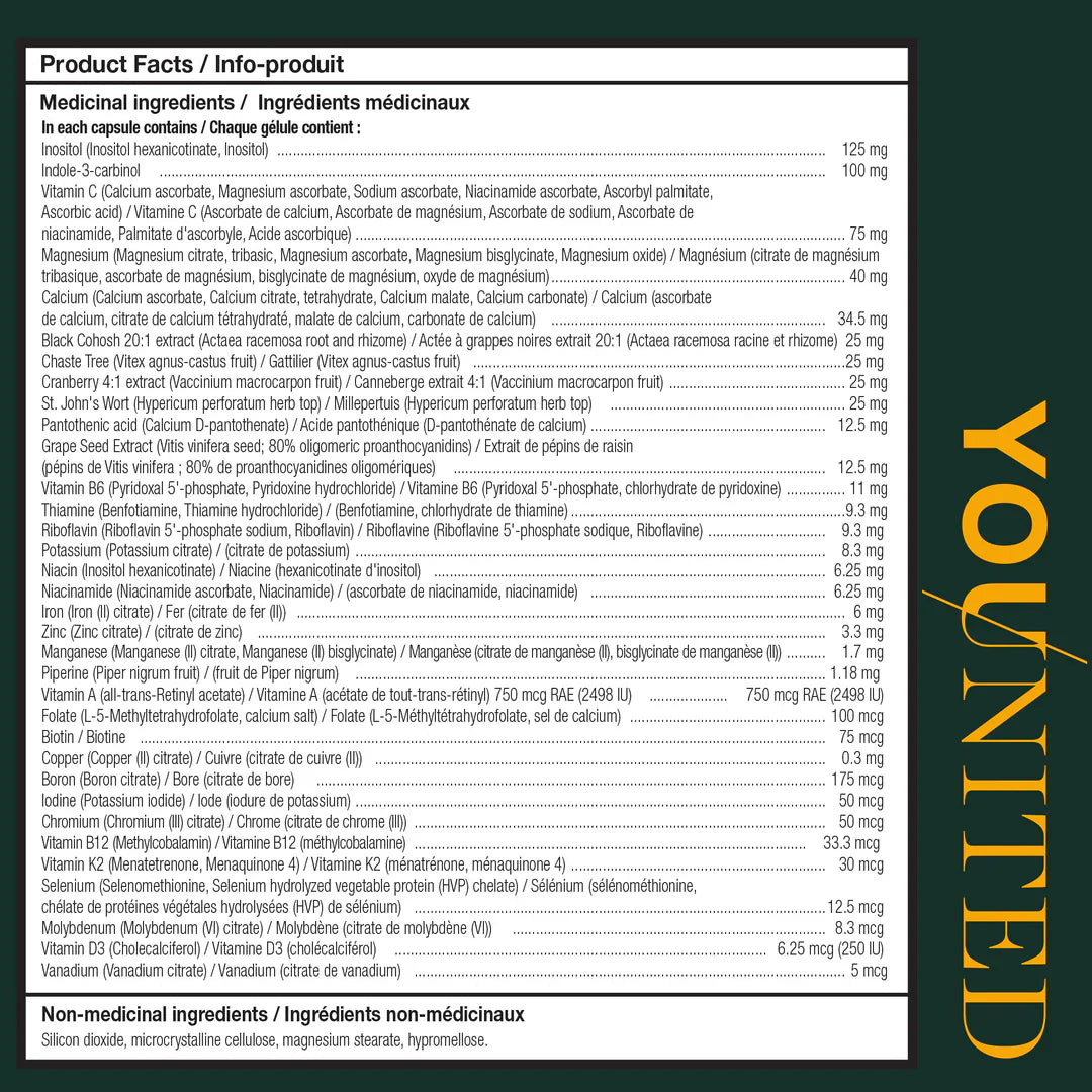 Formule multi active pour femmes