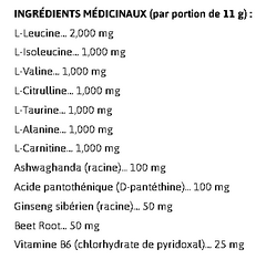 Amino+Recovery