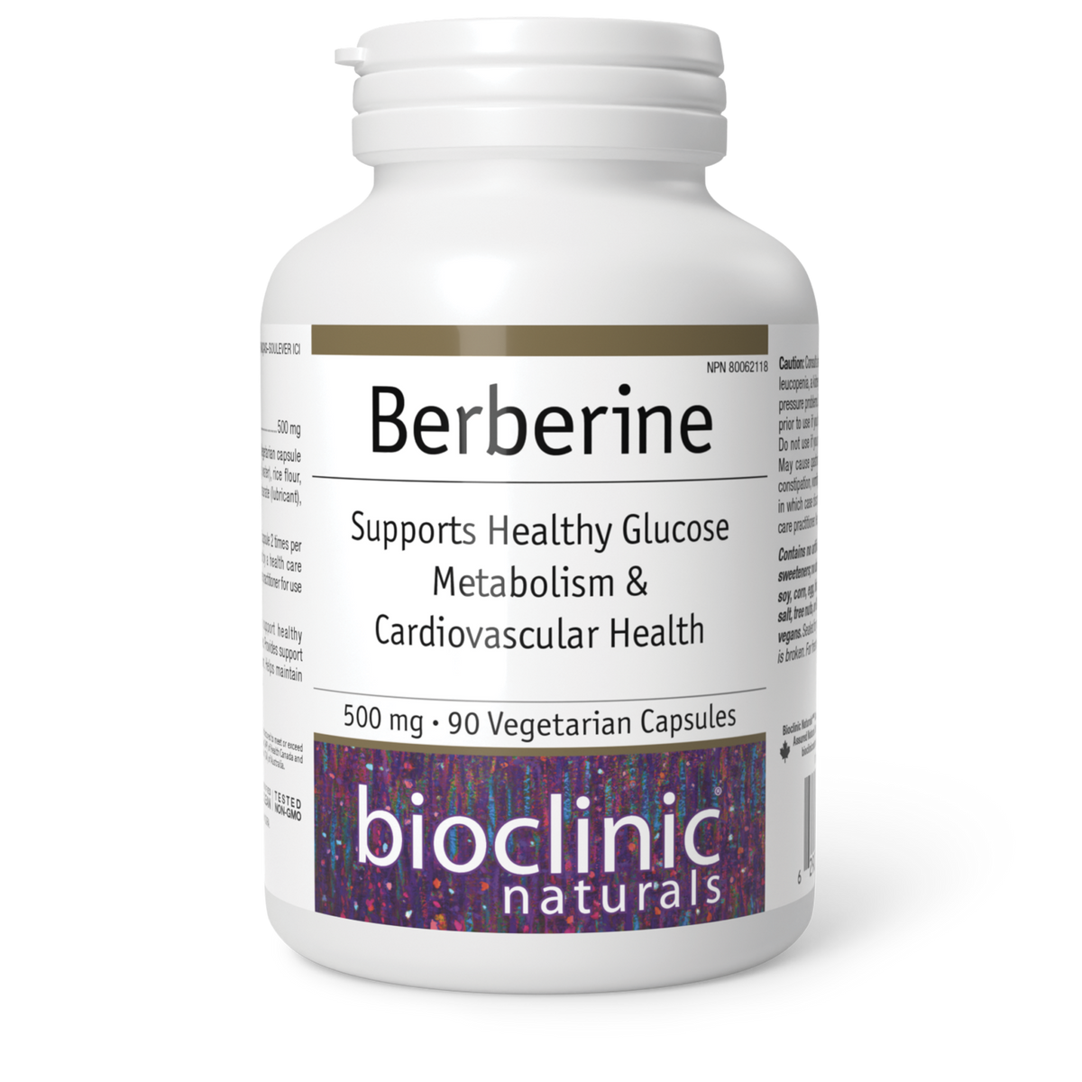 Berberine (anciennement Berberine HCl) · 500 mg