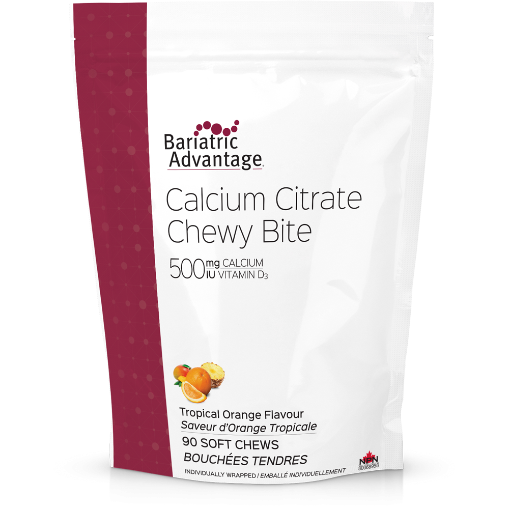 Calcium Citrate Chewy Bites 500mg