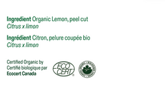 Citron - pelure coupée