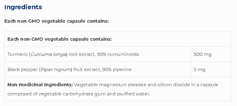 Curcumin SAP