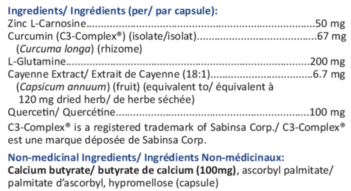 GI-Restore LF (Formule de soutien intestinal - Low FODMAP)