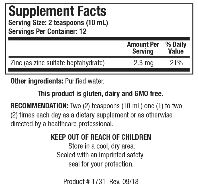 Aqueous Zinc