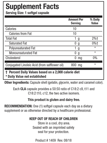 CLA (Conjugated Linoleic)