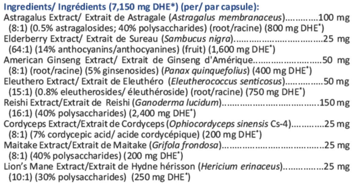 Immutonin (Tonique synergique pour le système immunitaire)