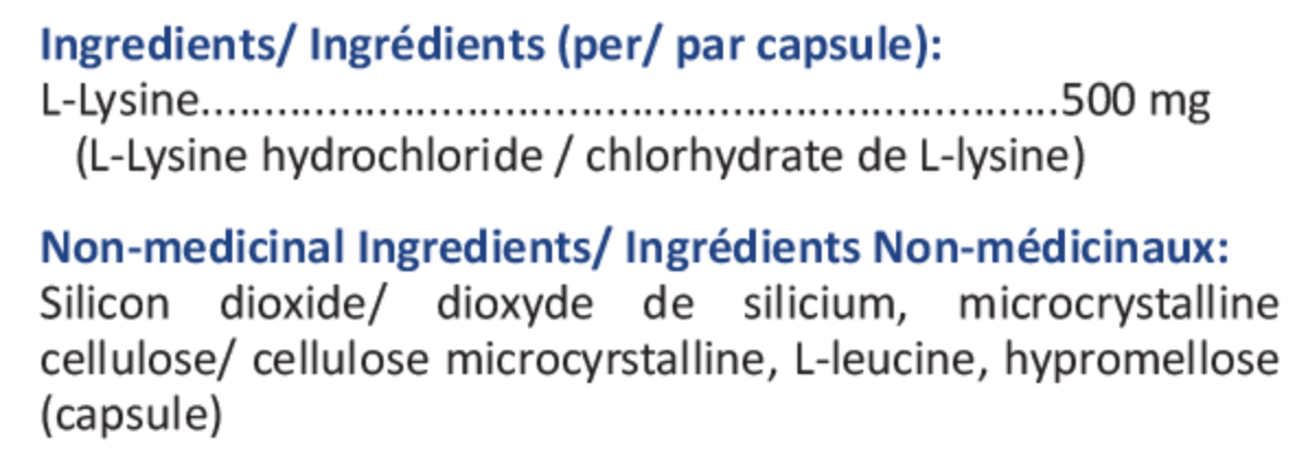 Lysine 500