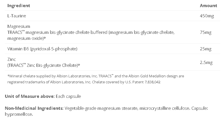 Mag Taurine Matrix