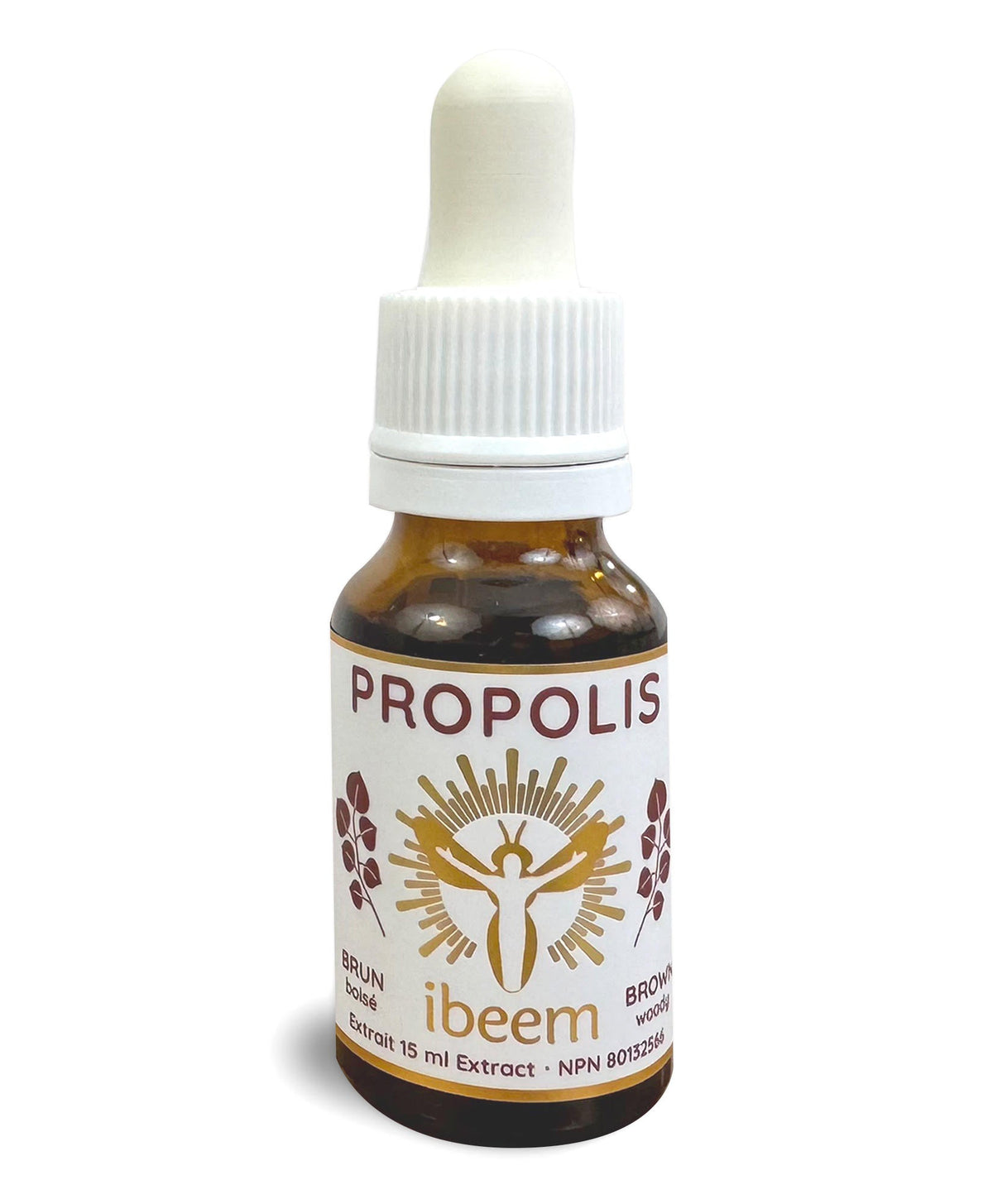 Propolis Brune peuplier en goutte