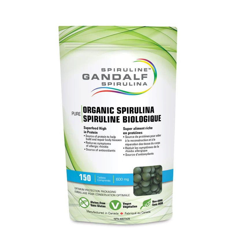 Spiruline biologique 600mg