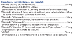 Synerdopa (Extrait de Mucuna avec vitamines B actives)