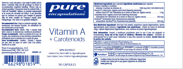 Vitamin A + Carotenoids